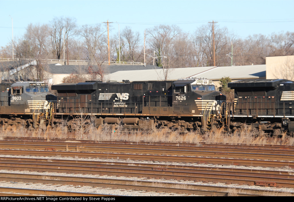 NS 7626 in storage